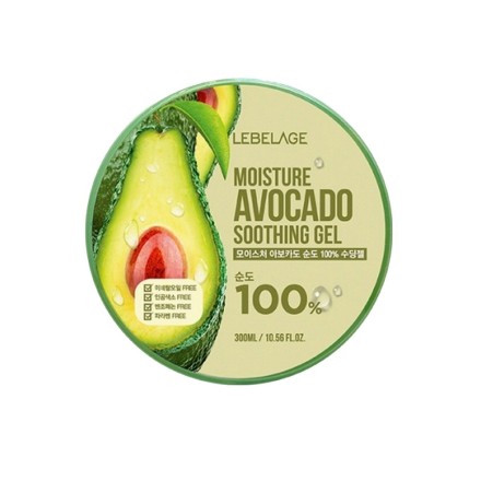 Lebelage Универсальный гель с авокадо / Moisture Avocado Soothing Gel, 300 мл