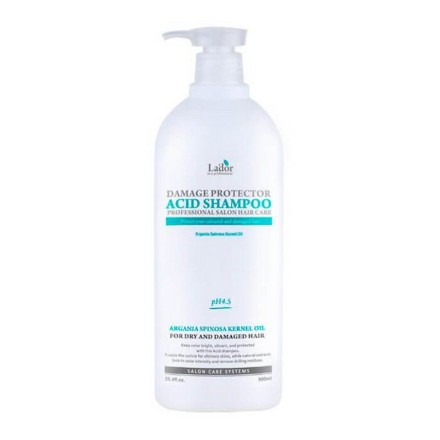 Lador Шампунь с аргановым маслом для повреждённых волос / Damaged Protector Acid Shampoo, 900 мл
