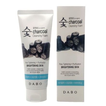 Dabo Очищающая пенка для сияния кожи с углем / Charcoal Cleansing Foam Brightening Skin, 150 мл